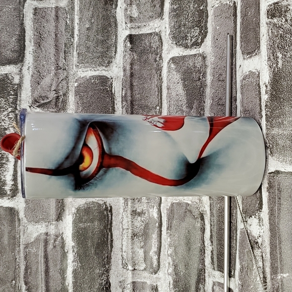 Pennywise the Dancing Clown IT Stainless Steel Tumbler Sublimated 20oz - Picture 7 of 10